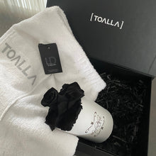TOALLA towel wrap with eternal rose